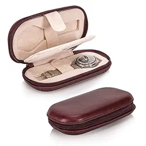 Leather Watch Case for men - Watch Travel Case