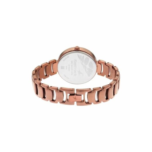 Fastrack Ruffles Quartz Analog with Date Beige - Image 3