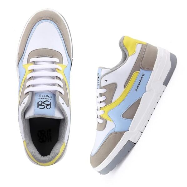 Bacca Bucci Street Punk Low Top Streetwear Sneakers - Image 2
