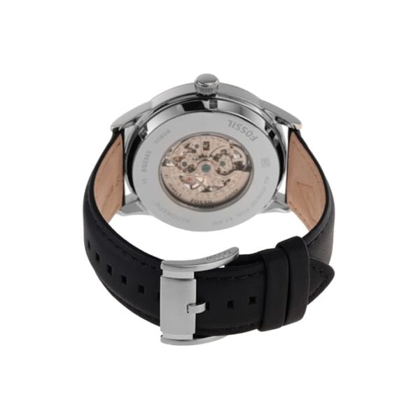 Fossil Leather Flynn Analog Black Dial Men's Watch - Image 2