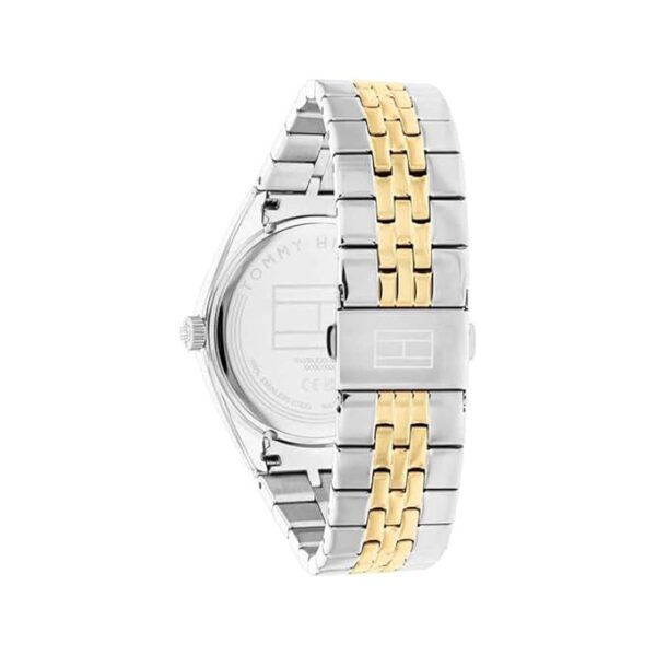 Tommy Hilfiger Quartz Analog with Date Black Dial Stainless Steel Strap Watch for Women - Image 2