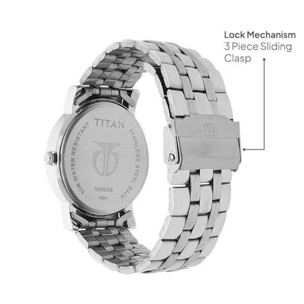 Titan Karishma Analog Black Dial Men's Watch - Image 4