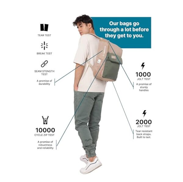 uppercase Medium 17L Backpack 1700EBP1 School Backpack - Image 3