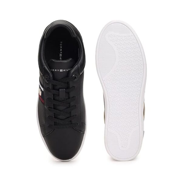 Tommy Hilfiger Women Leather Sneaker Shoes - Image 3