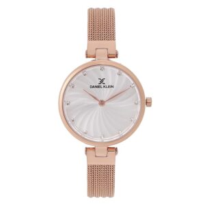 Daniel Klein Analog Silver Dial Women's Watch
