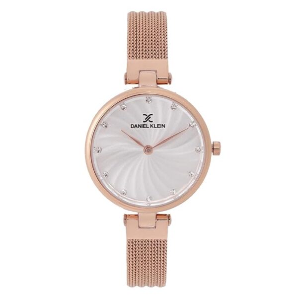 Daniel Klein Analog Silver Dial Women's Watch
