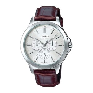 Casio Enticer Analog White Dial Men's Watch