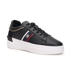 Tommy Hilfiger Women Leather Sneaker Shoes