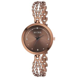 Matrix Daisy Collection | Stone Studded Dial with Designer Stone