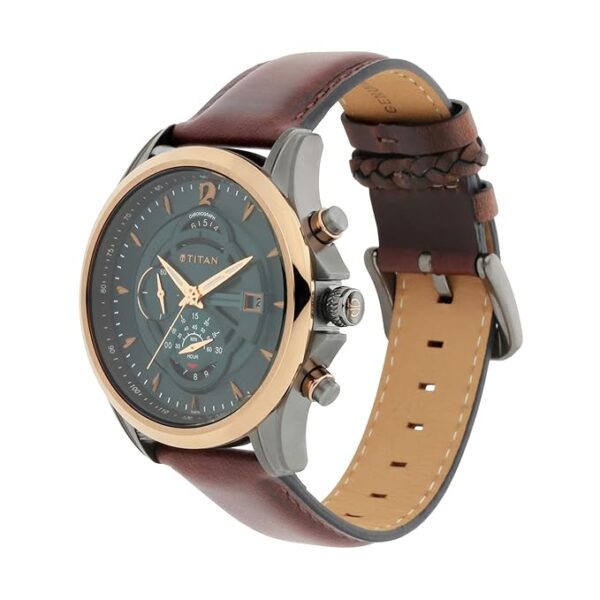 Titan Maritime Analog Green Dial Men's Watch - Image 2