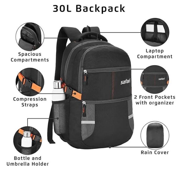 Safari Omega spacious/large laptop backpack - Image 2