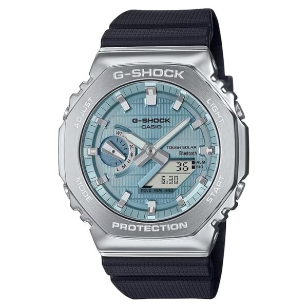 Casio G-Shock GBM-2100A-1A2DR Bluetooth Analog-Digital Turquoise Blue Dial Men