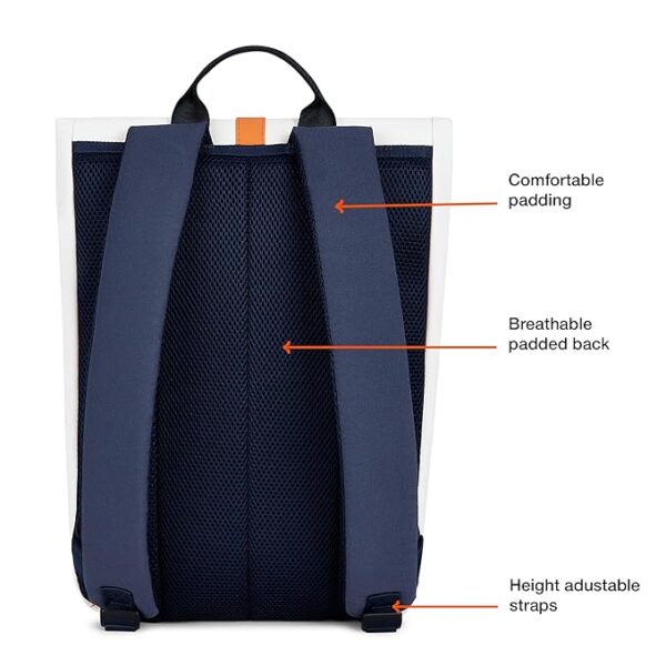 Nasher Miles Chelsea Roll-Top Open Backpack 28 Liters - Image 3