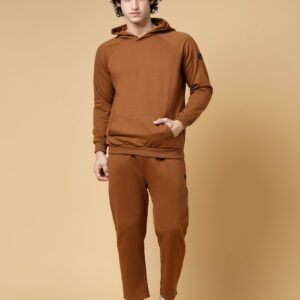 Men's Brown Oversized Co-ordinates